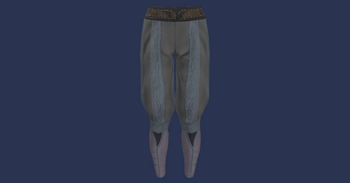 Hallowed Ramie Gaskins of Casting - 3D render