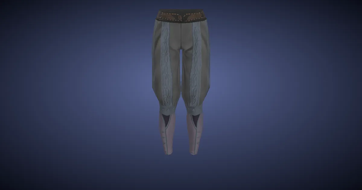 Hallowed Ramie Gaskins of Casting - 3D render