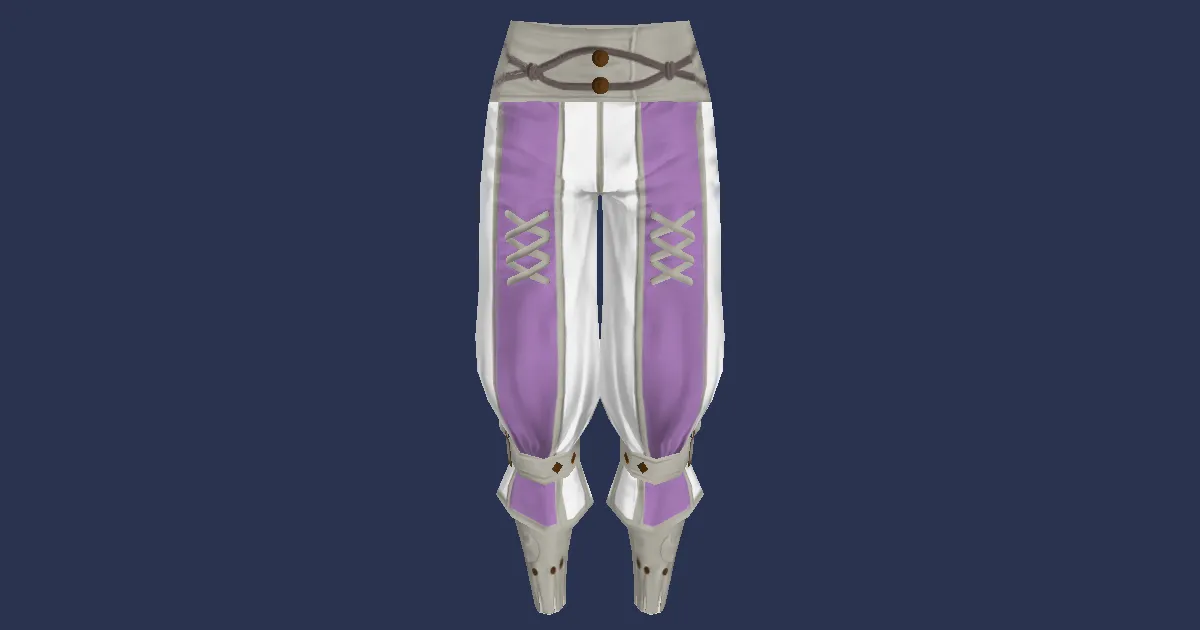 Holy Rainbow Sarouel of Healing - 3D render