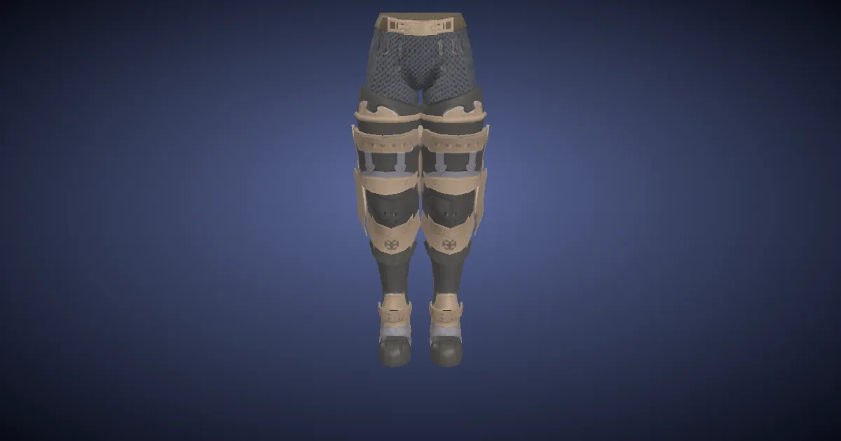 Heavy Steel Flanchard - 3D render