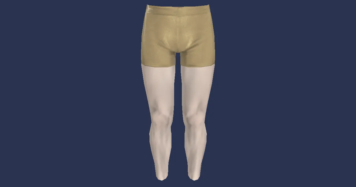 Lord's Drawers (Gold) - 3D render