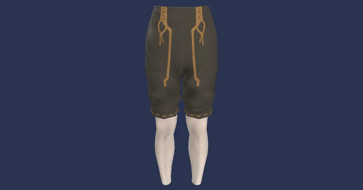 Fisher's Gaskins - 3D render