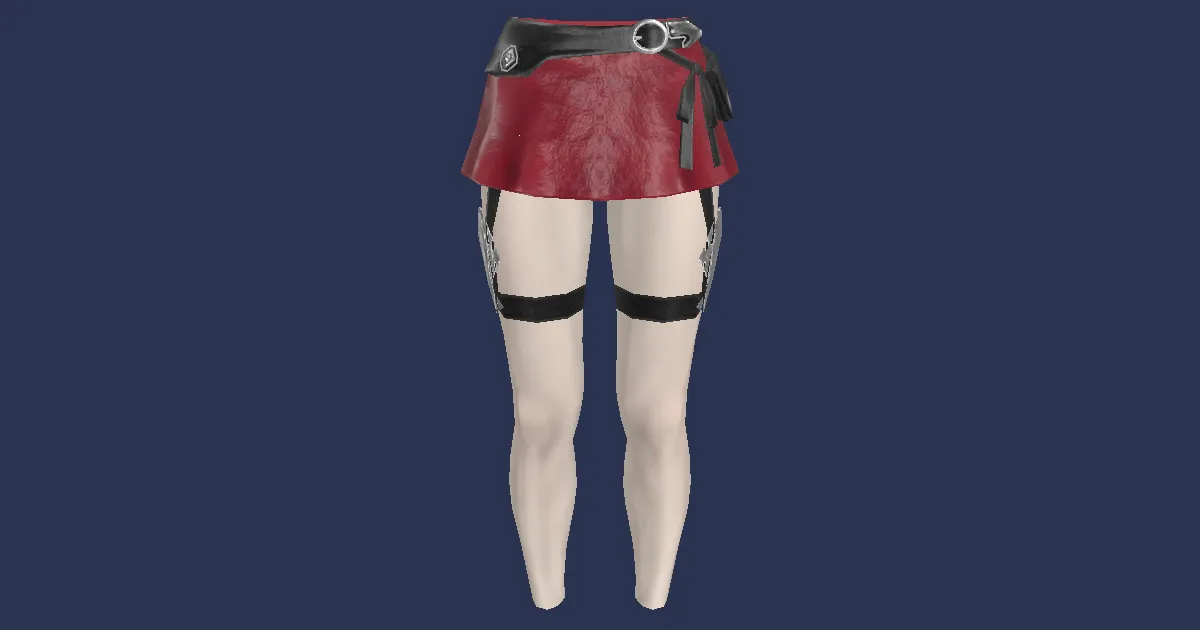 Rendu 3D de Jupette hyure
