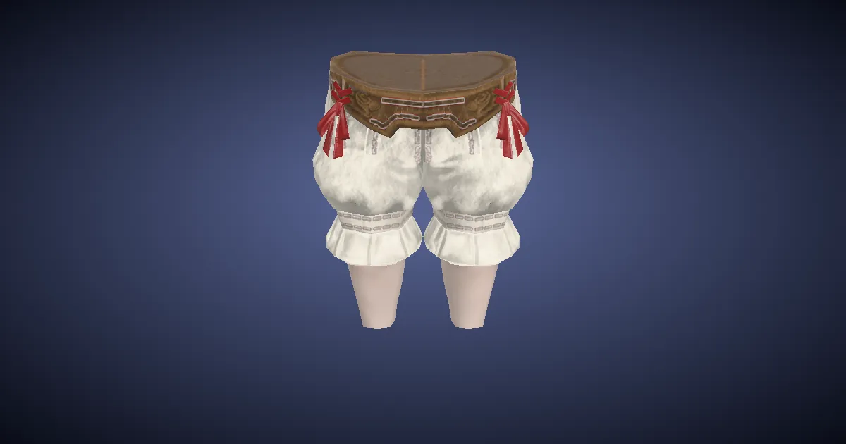 Rendu 3D de Culotte lalafelle