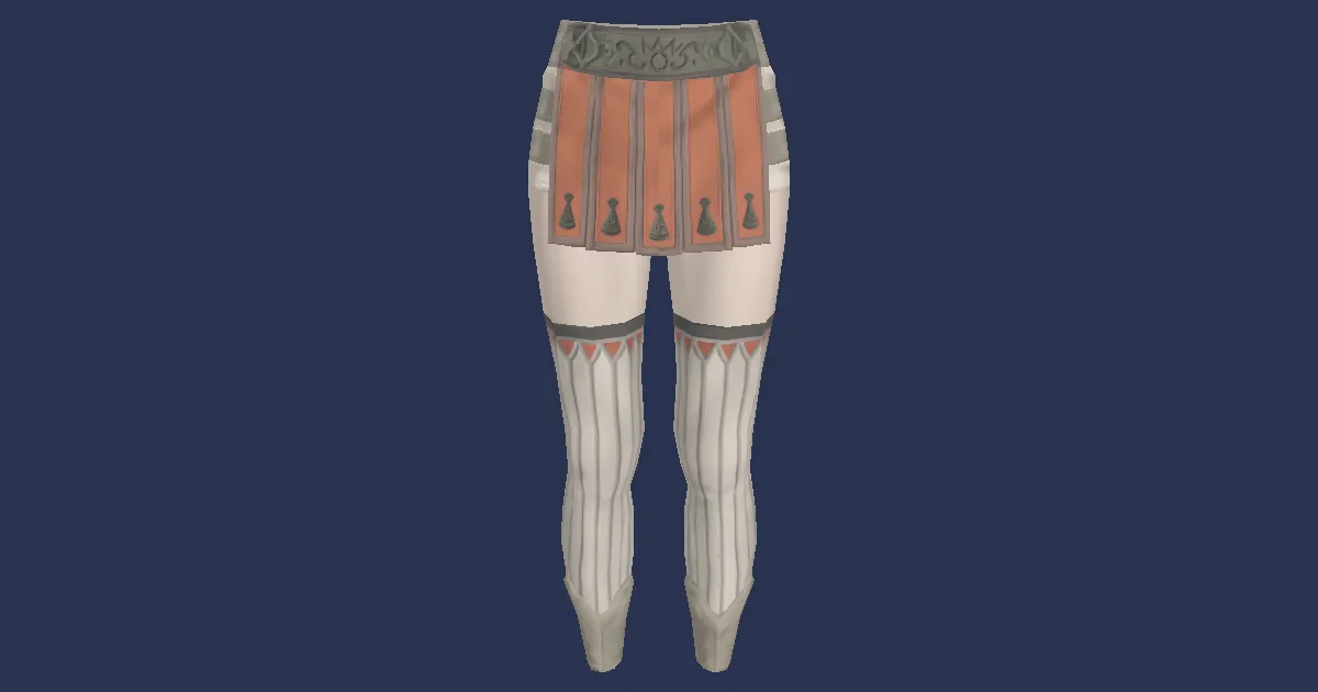 Chimerical Felt Breeches of Fending - 3D render