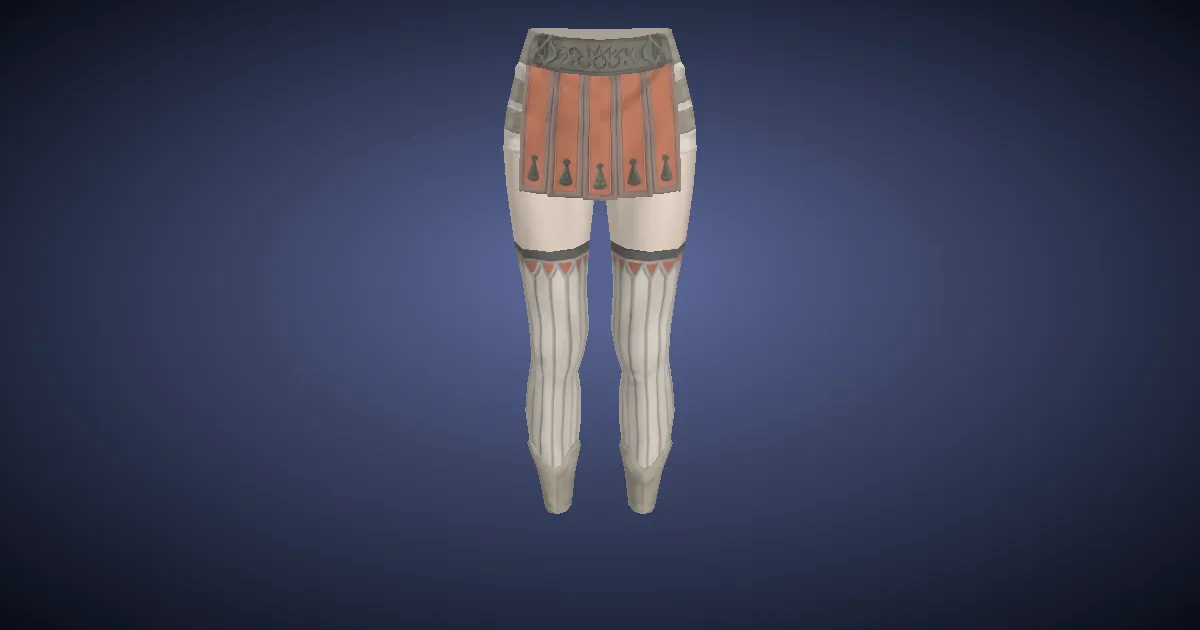 Chimerical Felt Breeches of Fending - 3D render