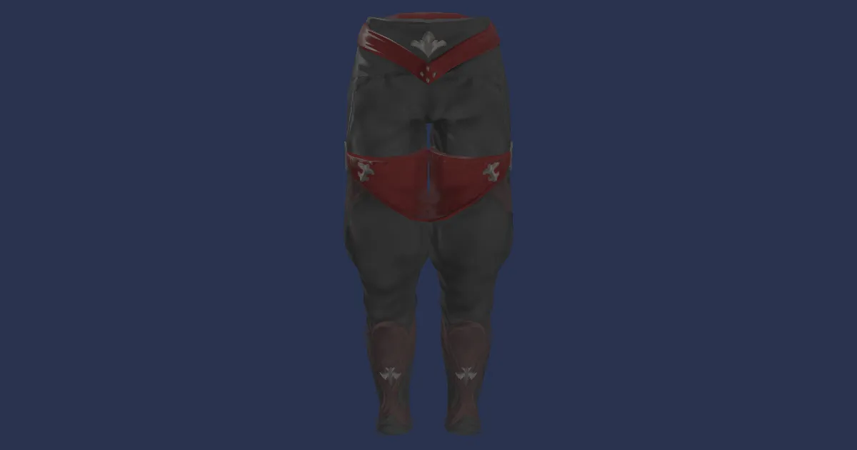 Brightlinen Hose of Casting - 3D render