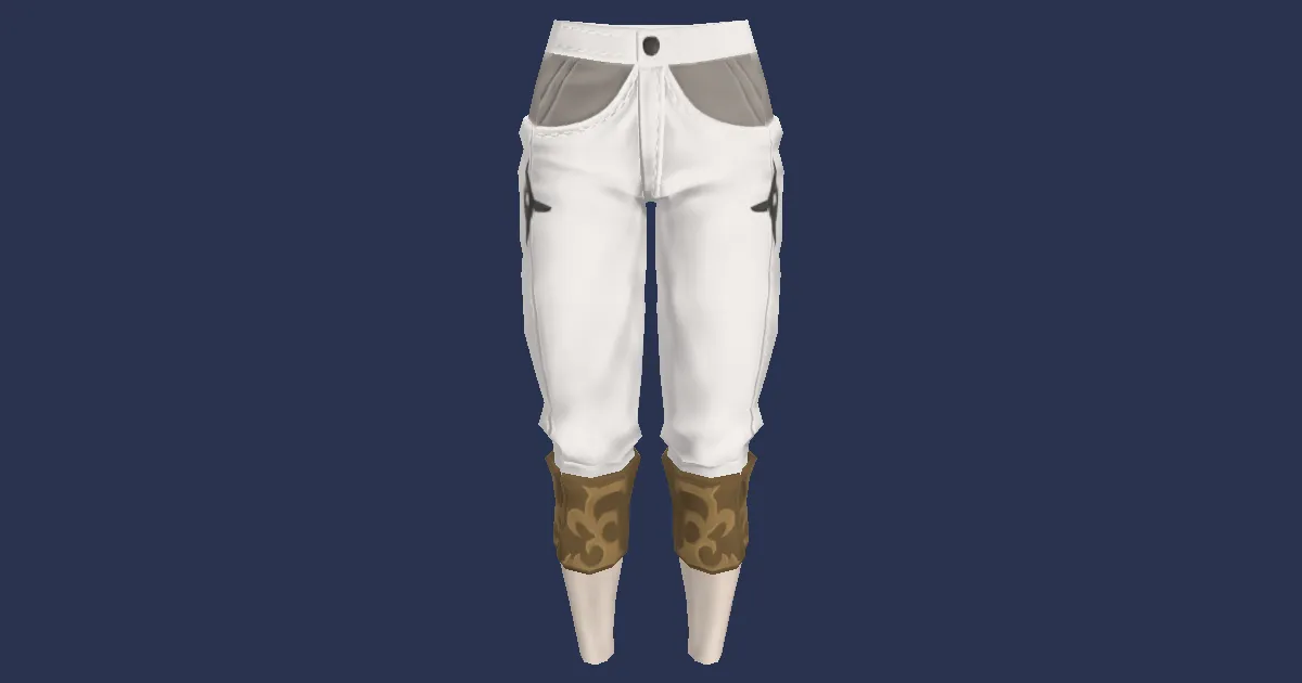 3D-Ansicht von Ramien-Hose des Eifers