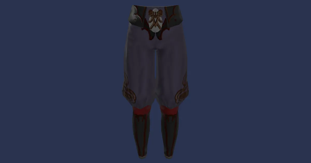 Scarlet Moko Gaskins of the Falling Dragon - 3D render