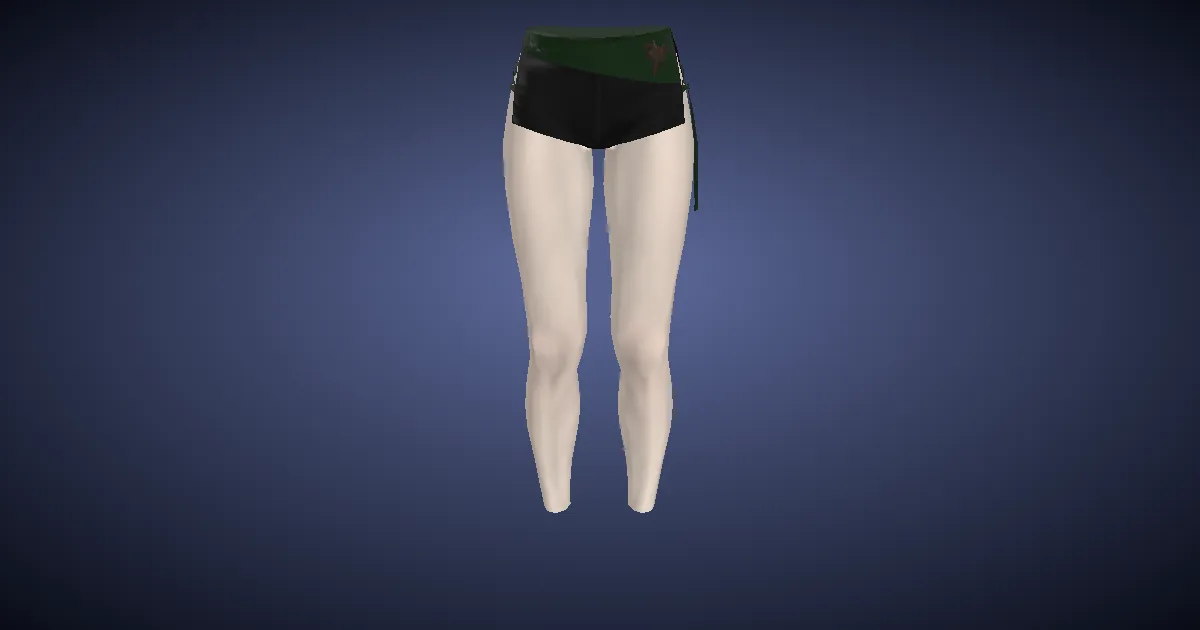 Ruby Cotton Smalls - 3D render