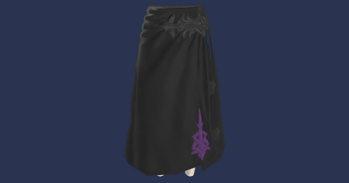 Kudzu Longkilt of Maiming - 3D render