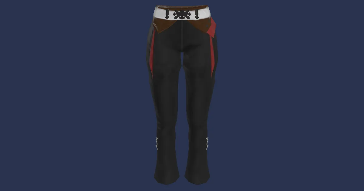 Kudzu Trousers of Scouting - 3D render