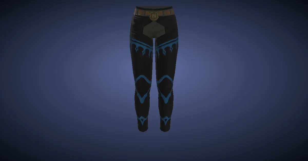Atrociraptorskin Breeches of Maiming - 3D render