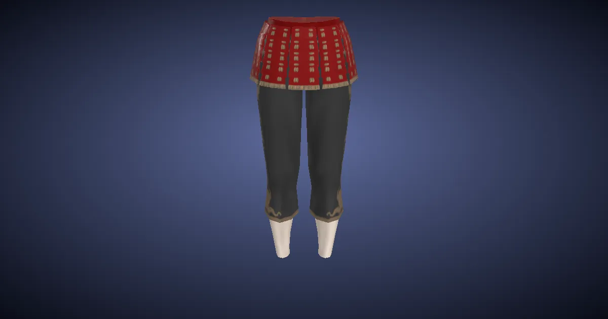 Rendu 3D de Haidate Amatsu