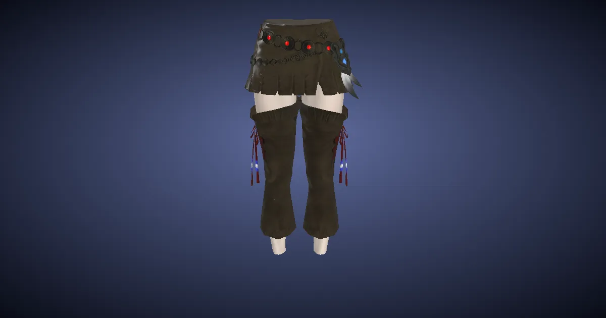 Brightlinen Bottoms of Striking - 3D render