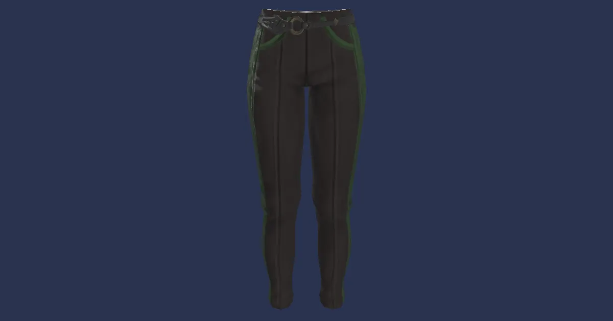 Iridescent Bottoms of Casting - 3D render