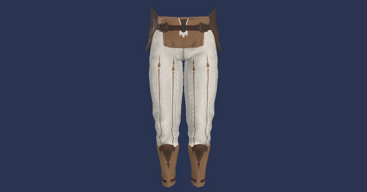3D-Ansicht von Sergen-Hose der Heilung