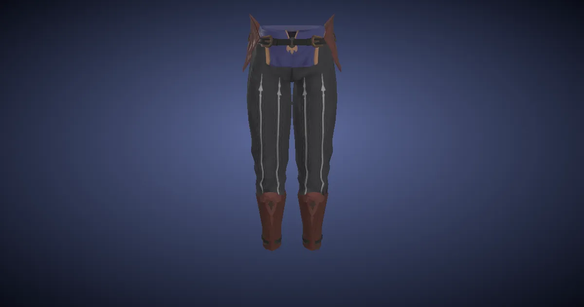 Serge Hose of Casting - 3D render
