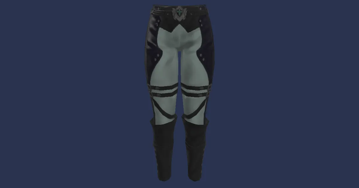 Luncheon Toadskin Hose of Fending - 3D render