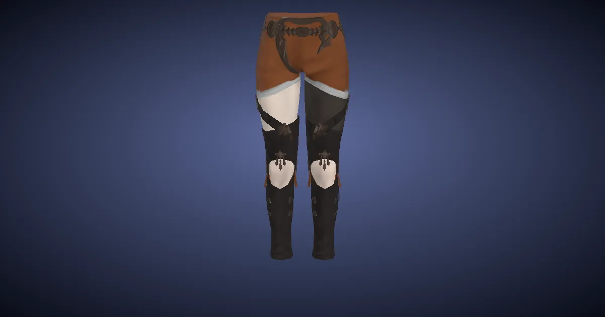 Ovim Wool Bottoms of Maiming - 3D render