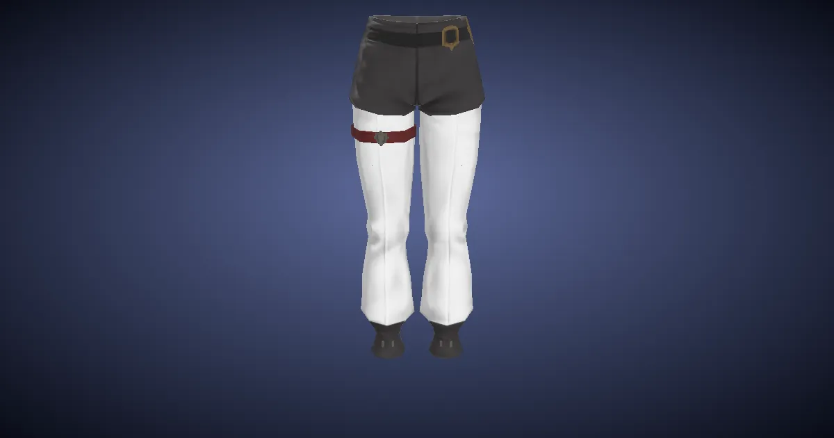 Augmented Scaevan Trousers of Aiming - 3D render