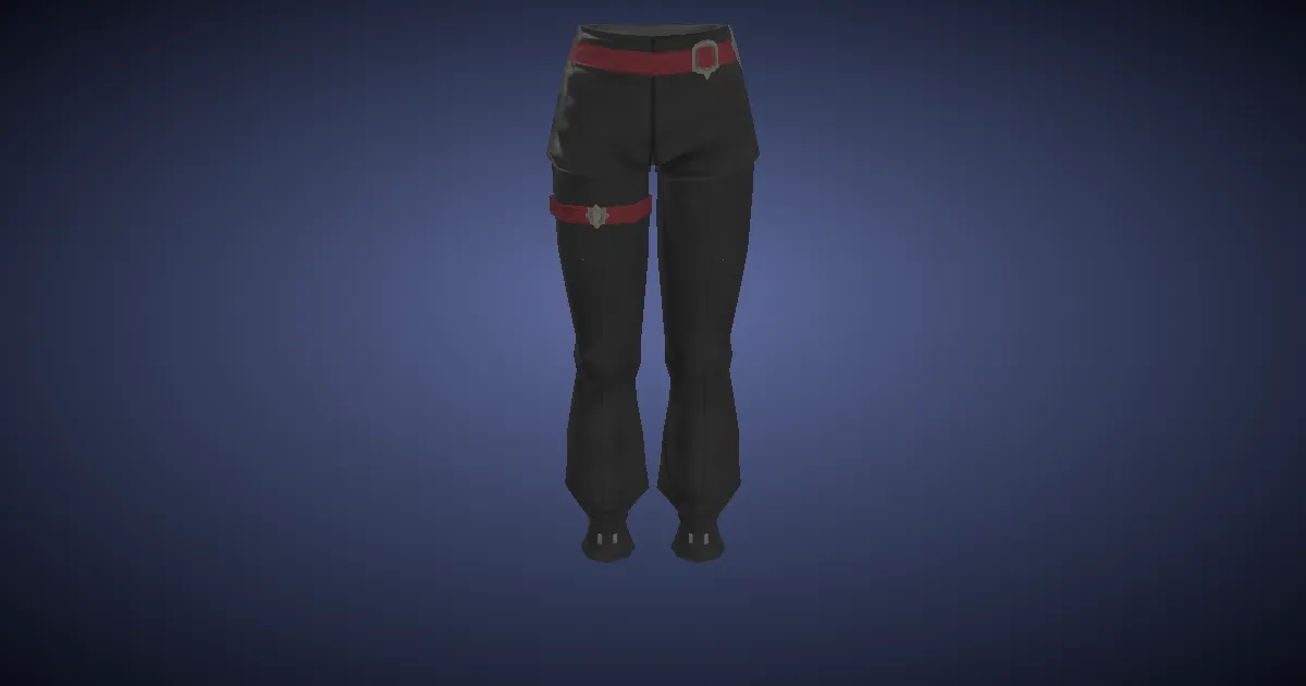Augmented Scaevan Trousers of Scouting - 3D render