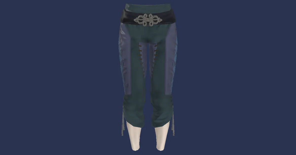 Sarcenet Slops of Striking - 3D render