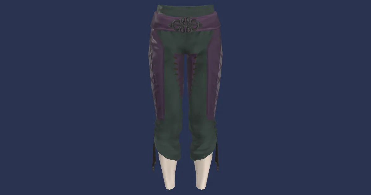 Sarcenet Slops of Scouting - 3D render