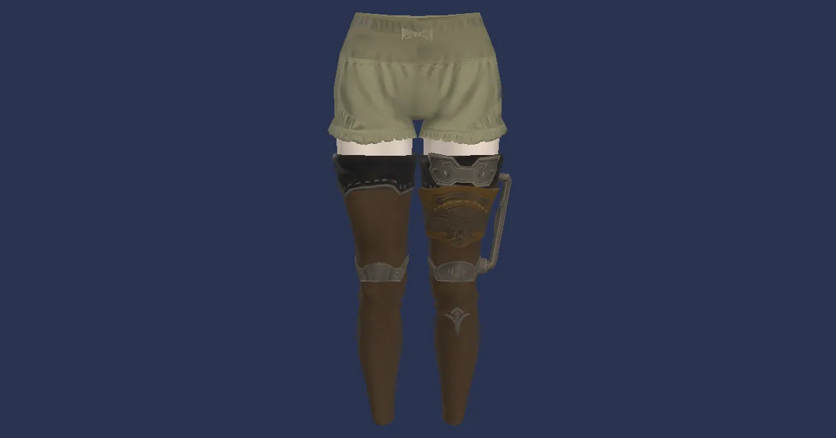 AR-Caean Velvet Bottoms of Maiming - 3D render