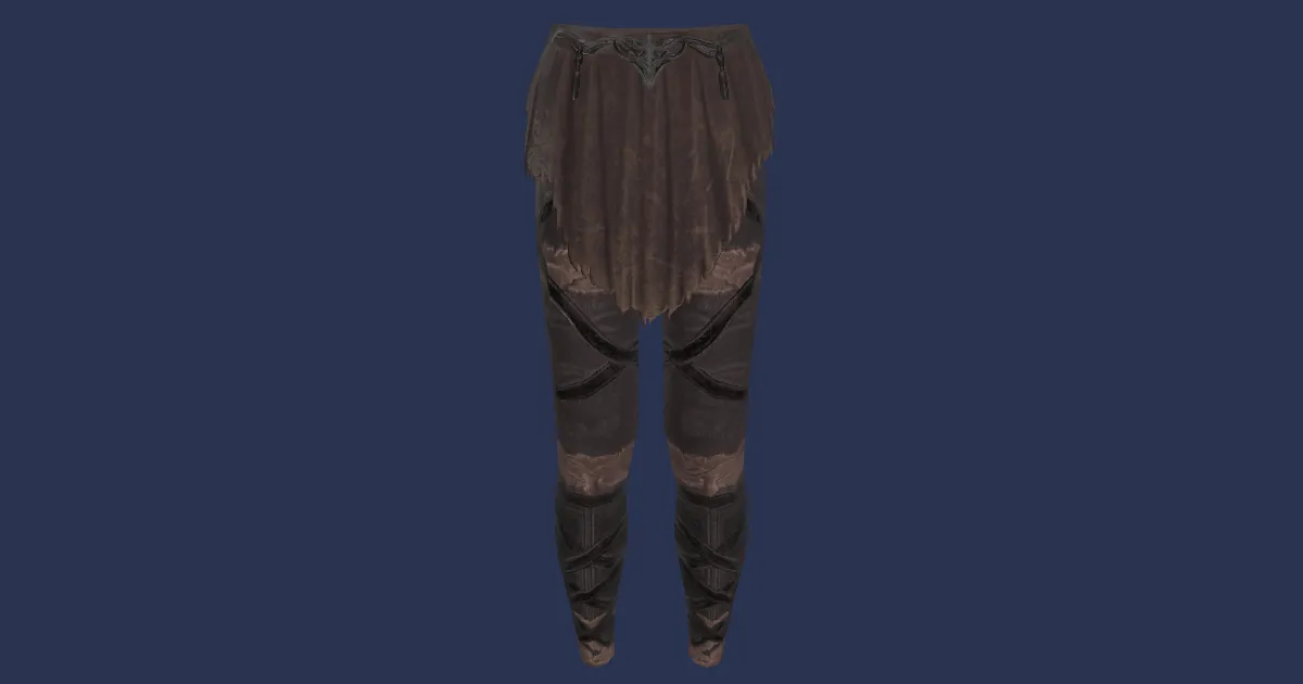 Augmented Cryptlurker's Chausses of Casting - 3D render