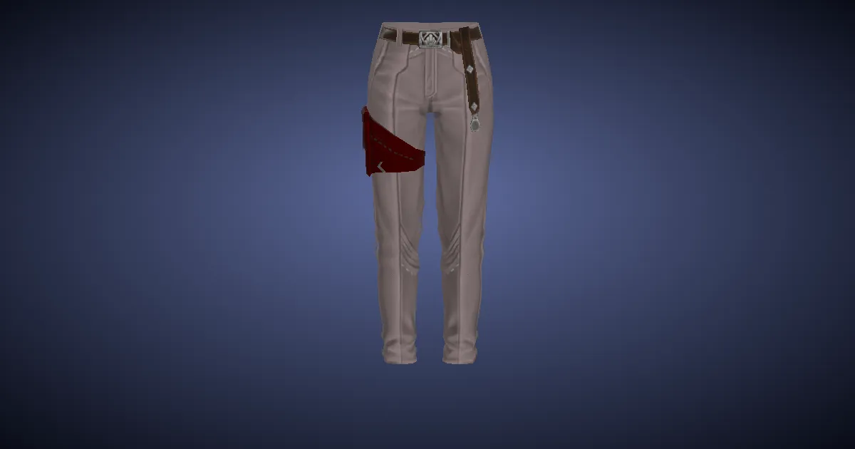 Sarcenet Hose of Crafting - 3D render