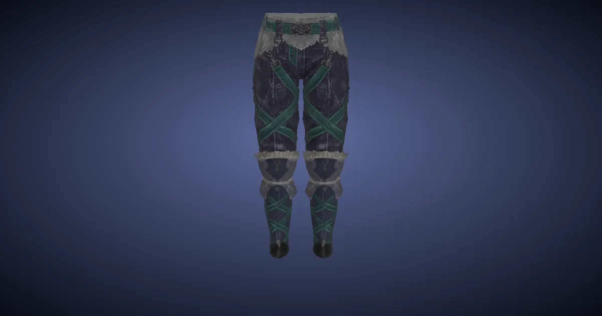 Mountain Linen Hose of Maiming - 3D render