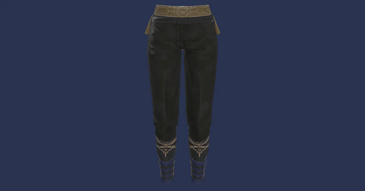 Augmented Credendum Trousers of Scouting - 3D render