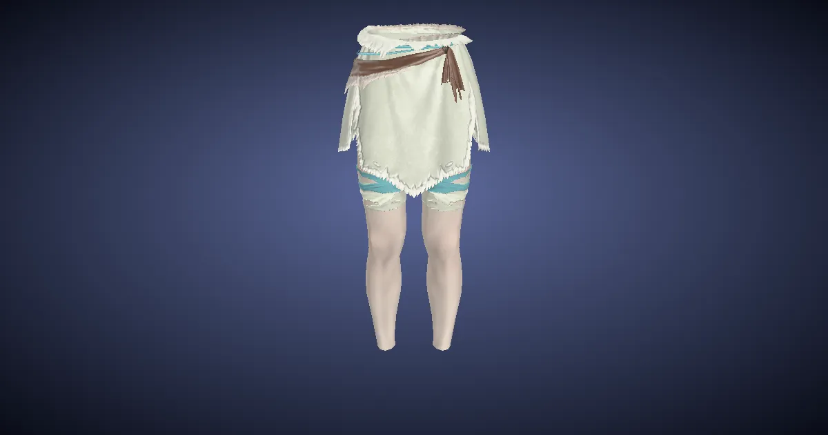 Arcanaut's Loincloth of Maiming - 3D render