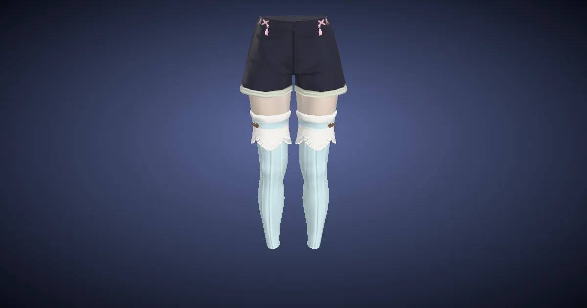 3D-Ansicht von Spriggan-Hose