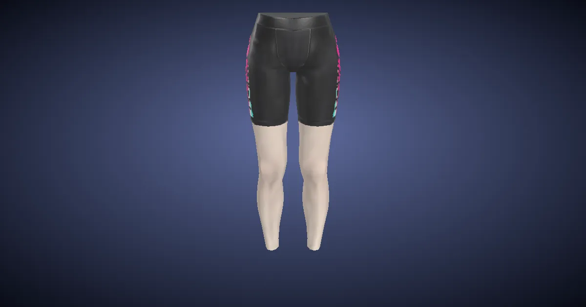 3D-Ansicht von Maritime Halbhose