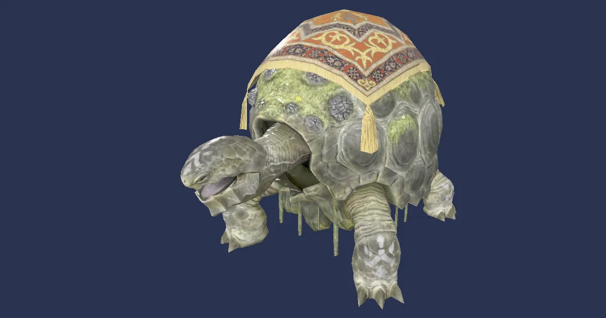 Adamantoise in 3D