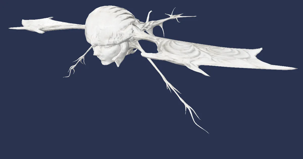 Nichtskopf in 3D