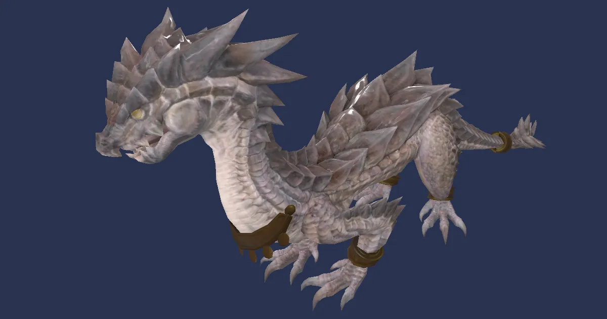 Cavalry drake in 3D