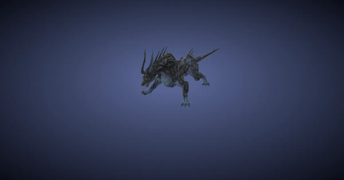 Pack hellhound in 3D