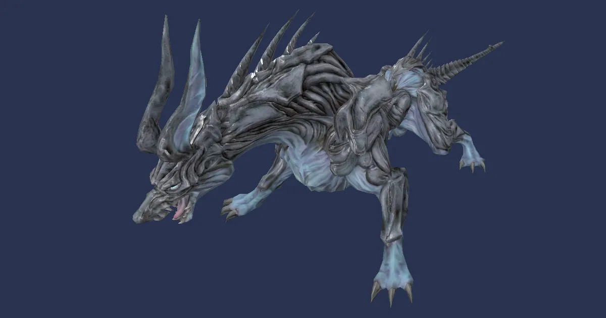 Pack hellhound in 3D