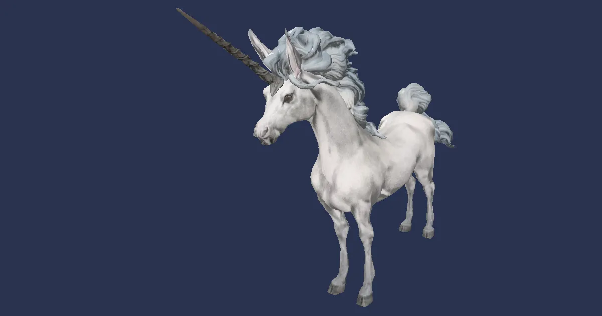 Unicorn in 3D