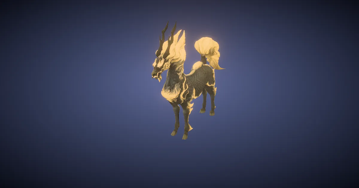 Kirin in 3D