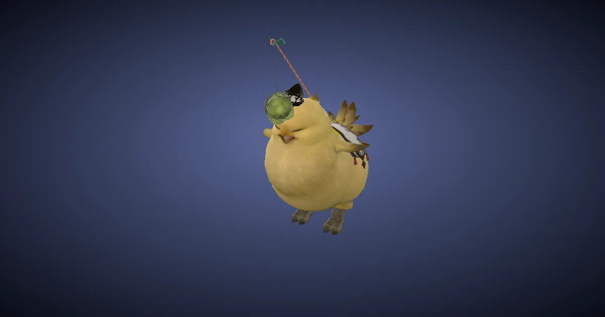 Parade-Chocobo in 3D