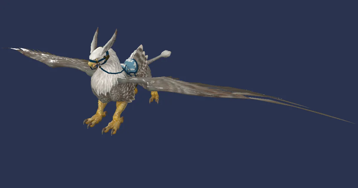 Griffon en 3D