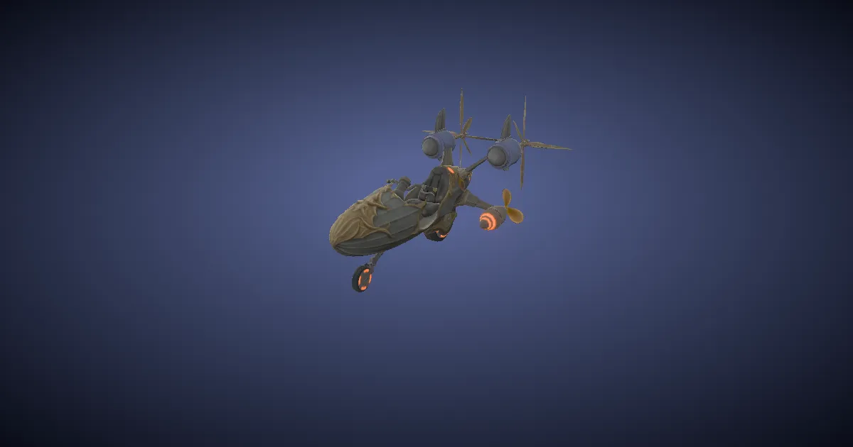 Falcon in 3D