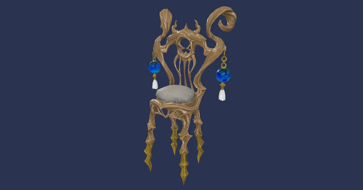 Archon throne in 3D