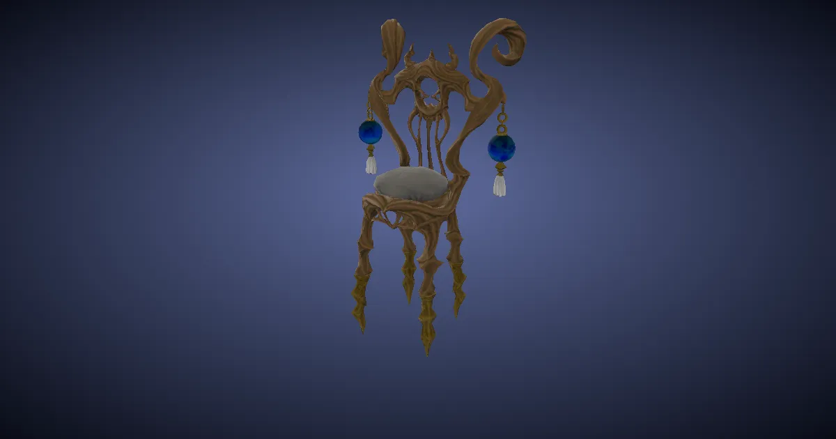 Archon throne in 3D