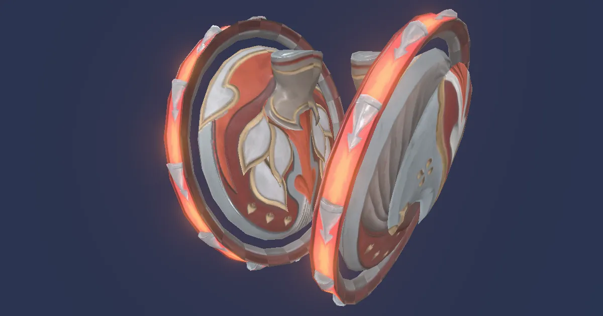 Nezha chariot in 3D