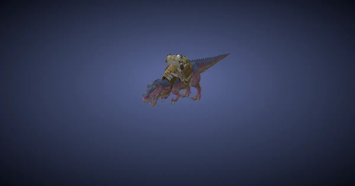 Tyrannosaur in 3D
